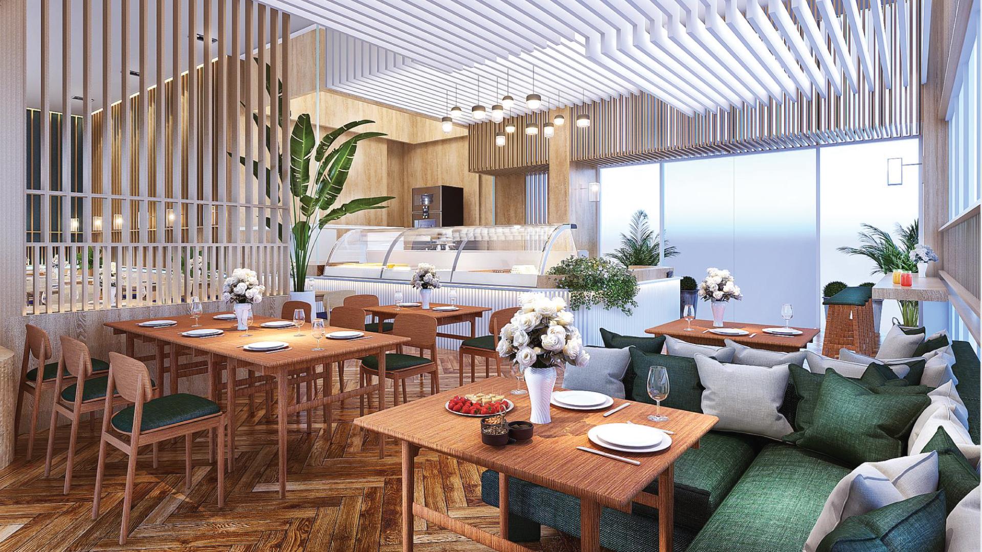 Oakwood Suites Bangkok Ngoại thất bức ảnh The interior of the restaurant